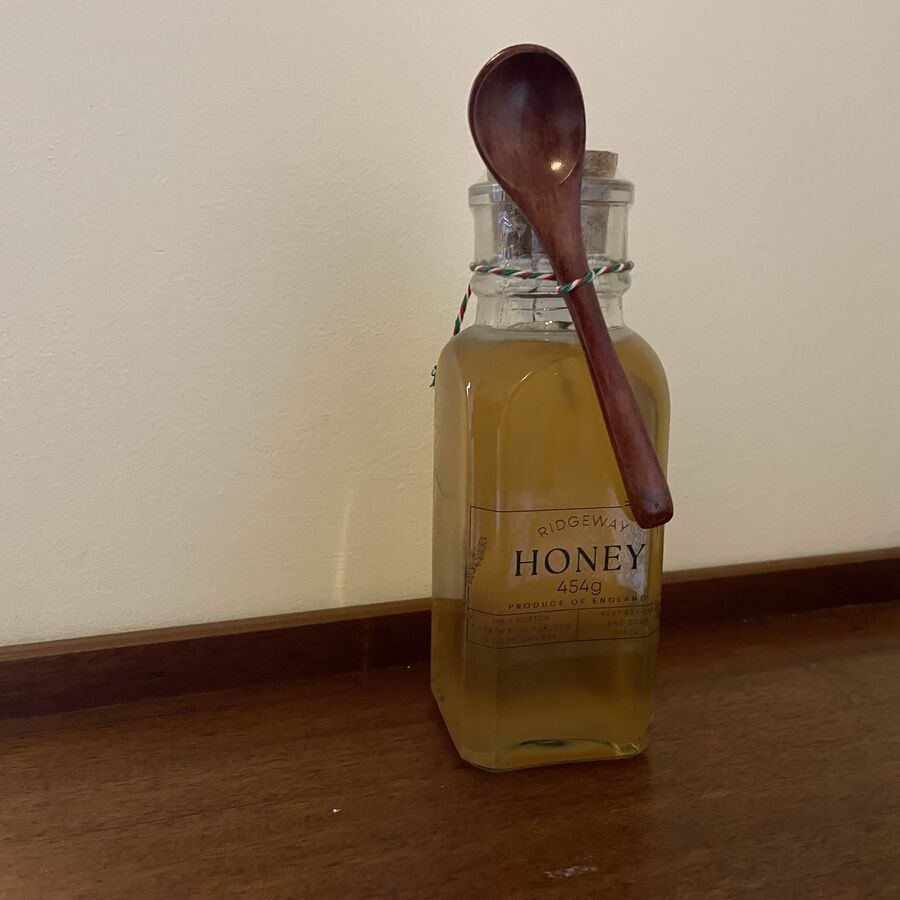 Ridgeway Honey Gift Pair, Gift bottle + 454g jar