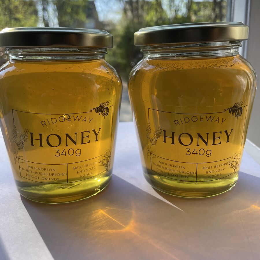 Ridgeway Honey Small Pair, 2 x 340g jars