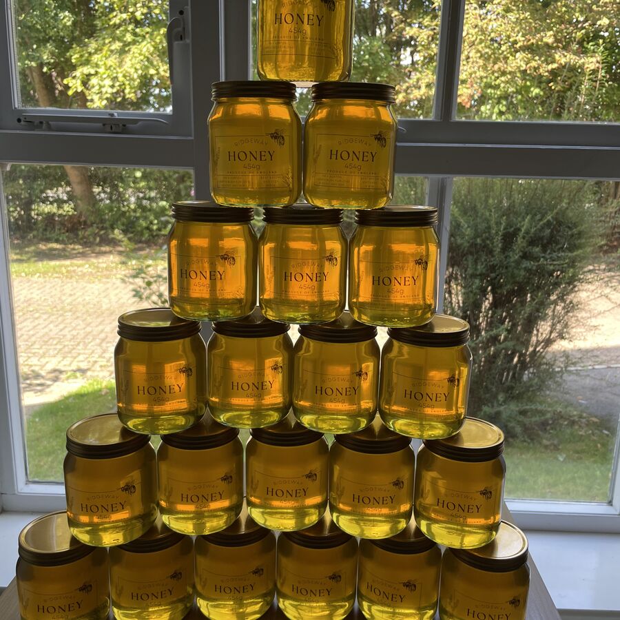 Ridgeway Honey Family Four, 4 x 454g jars